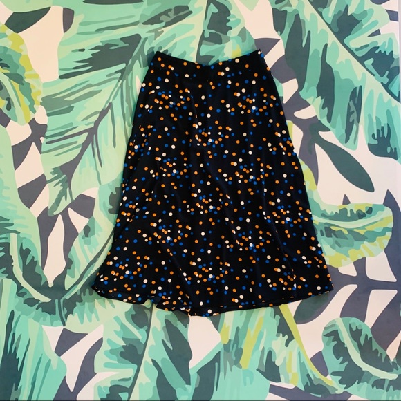 🧡2 for $15🧡 Midi polka dot Skirt - Picture 2 of 3